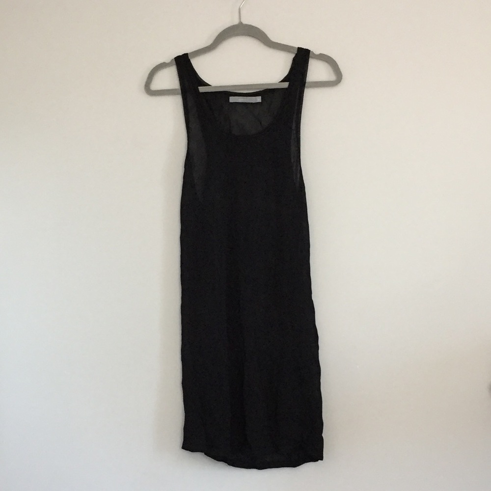 Virtigo sheer black dress